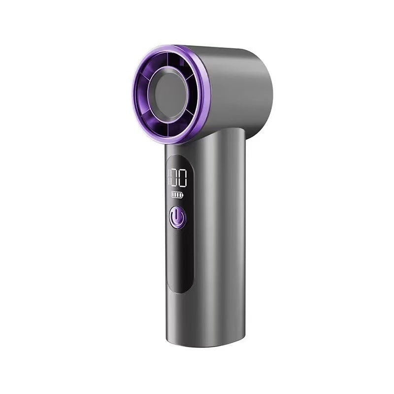 X98 southeast asia new mini handheld fan - portable outdoor usb rechargeable turbine high-speed fan