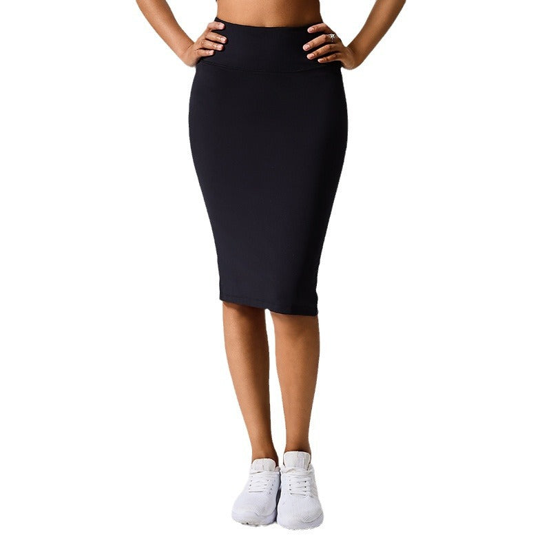 Fashion cross-border high waistoutwearcasual skirt suit silm sports slimming lookeasiest for matchcasual tight skirt