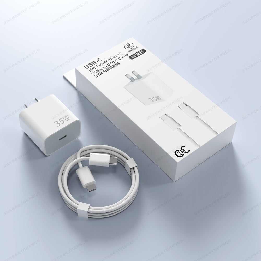 New national standard pd30w fast charging adapter, compatible with all apple iphones 8-17, 3c certified charger set