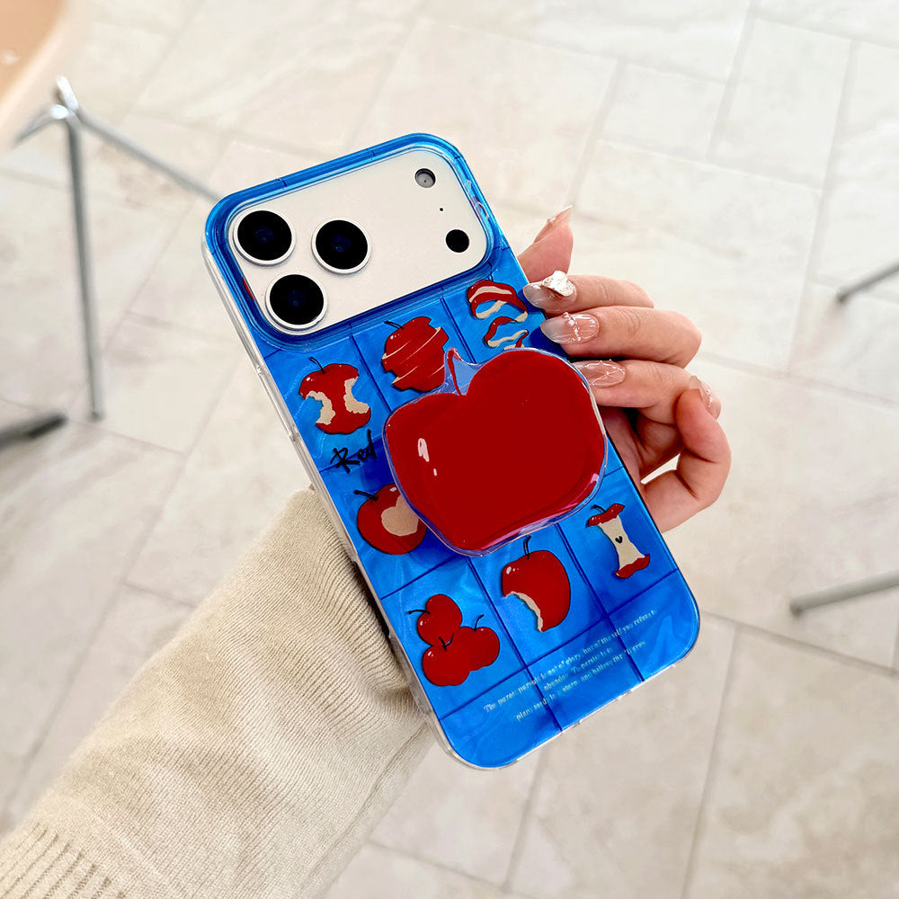 Fyd water ripple suitable for apple 17pro mobile phone case retro style oil painting apple iphone16pm protective cover 15