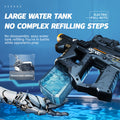 new product interstellar pulse water gun victor electric continuous light large capacity water spray water splash festival