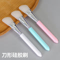 Mask silicone brush knife type soft head mask brush mask adjustment tool beauty brush mask silicone brush individually packaged
