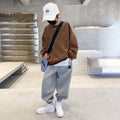 Boys' fall tracksuit set - new  collection - kids' autumn outfit for older boys (ages 12) - middle school boys' spring/autumn children's clothing