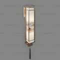 New chinoiserie wall lamp modern chinoiserie house tea house hotel project corridor aisle wall lamp bedside lamp