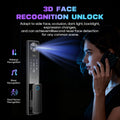 foreign trade graffiti fingerprint lock cnc carved anti-theft door password lock face recognition smart door lock electronic lock