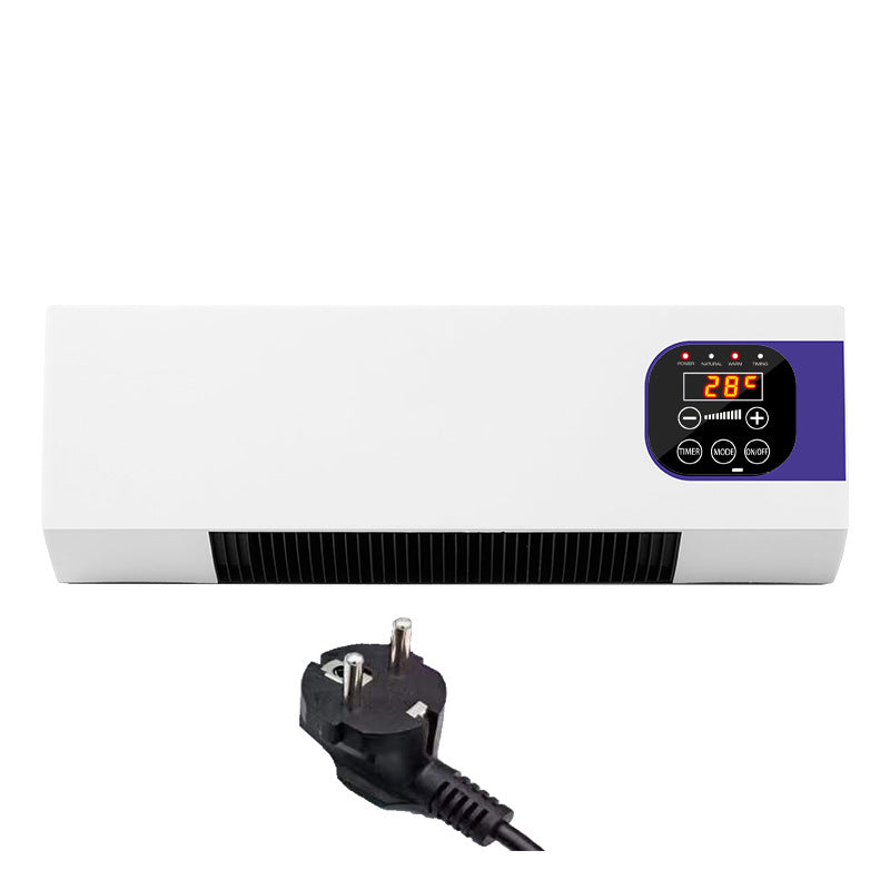 Heater for homewall-mounted heater bathroom heating electric heater desktop remote control heating and cooling heater