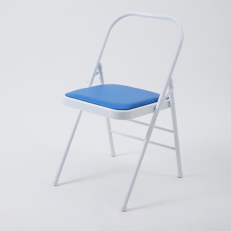 Thickened yoga yoga chair iyengar auxiliary yoga chair pu surface professional yoga chair auxiliary chair foldable chair