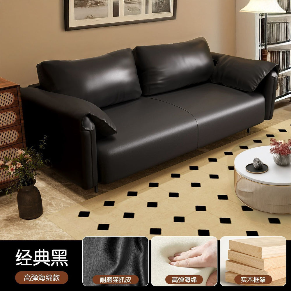 Sofa living room small apartment rental apartment bedroom double three-person clothing store reception rest area fabric sofa