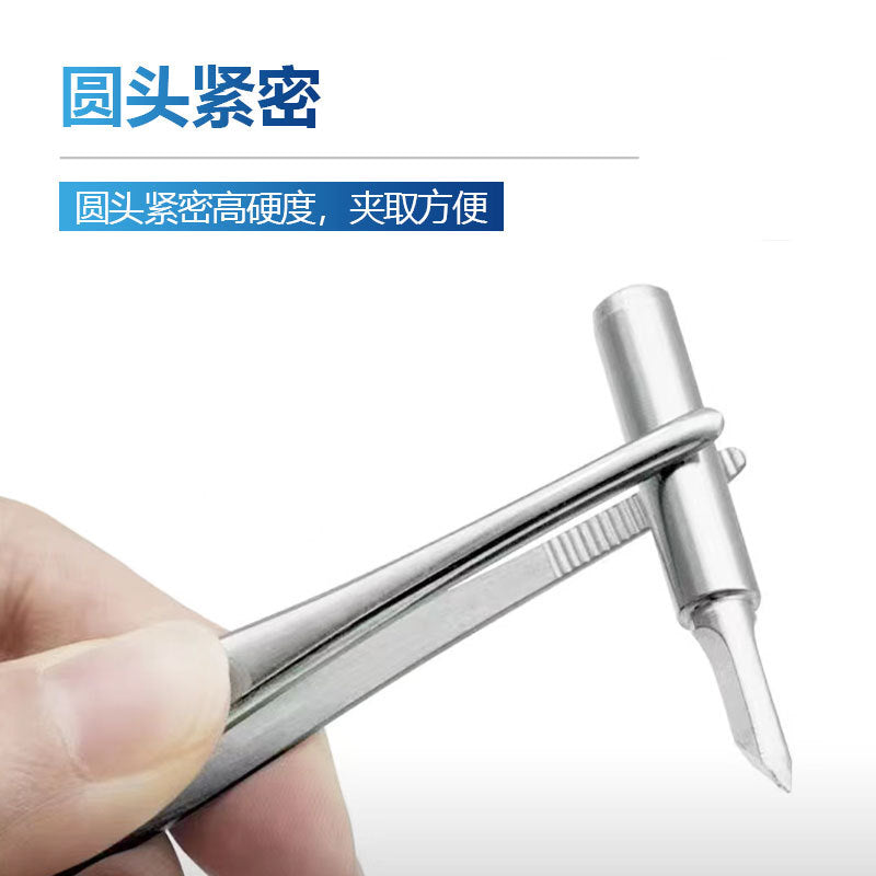 Pointed tweezers Flat tweezers Round tweezers Chemical experiments Tweezers Aquatic clips Microscopic landscape tweezers Succulent tweezers