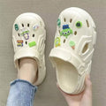 2026 new men's clogs - summer outdoor beach thick-soled non-slip couple sandals - autumn sandals for men