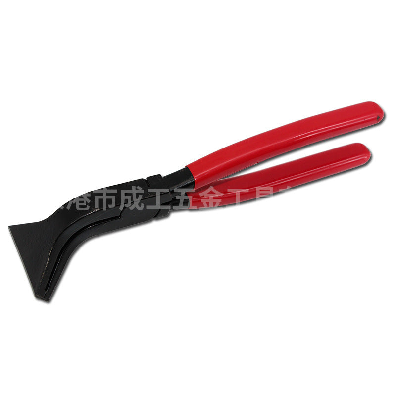 Elbow iron plate pliers, wide mouth folding plate pliers for , heavy duty folding plate pliers 10 inch iron plate pliers elbow small head