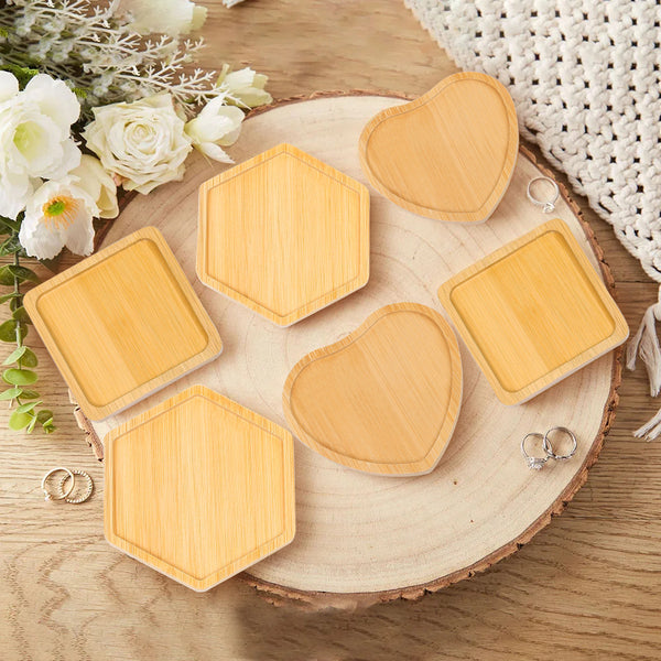 Bamboo coaster wholesale bamboo and wood insulation placemat, primary school students' dining table advanced sense anti-scalding lunch table mat, teacup mat spot