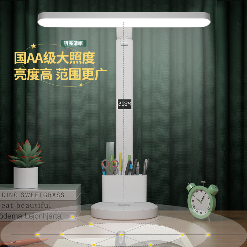 German-engineered eye-care desk lamp - aa grade, designed for students and children, ideal for writing, reading, and bedside use - anti-myopia