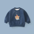 Baby sweatshirt boys and girls autumn clothes long sleeves children's spring autumkids round neck baby style tops bottom shirt