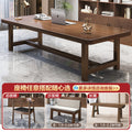 All solid wood desk for home, living room, large board table, office, casual conference table, study desk