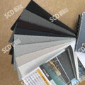 Smart aluminum alloy windproof roller shutter electric windshield sunshade heat insulation adjustable outdoor courtyard balcony wind deflector