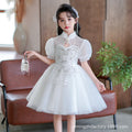 Ready-to-ship, best-selling children's printed wedding dresses, princess dresses, flower girl dresses, and christmas holiday dresses for kids
