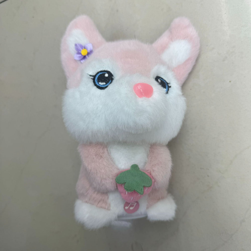 2025 cross-border hot-selling singing, dancing, talking, electric magic voice plush cute pet kids' light-up toy