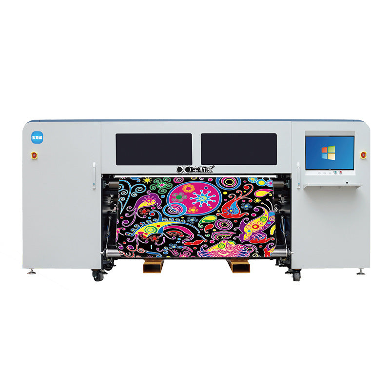 Digital printing machine Industrial 16-head flannel blanket curtain sportswear tablecloth throw pillow clothing printing printer