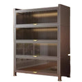 Home & office steel storage cabinet - multi-functional display shelf - bedroom, balcony, and living room storage - file cabinet