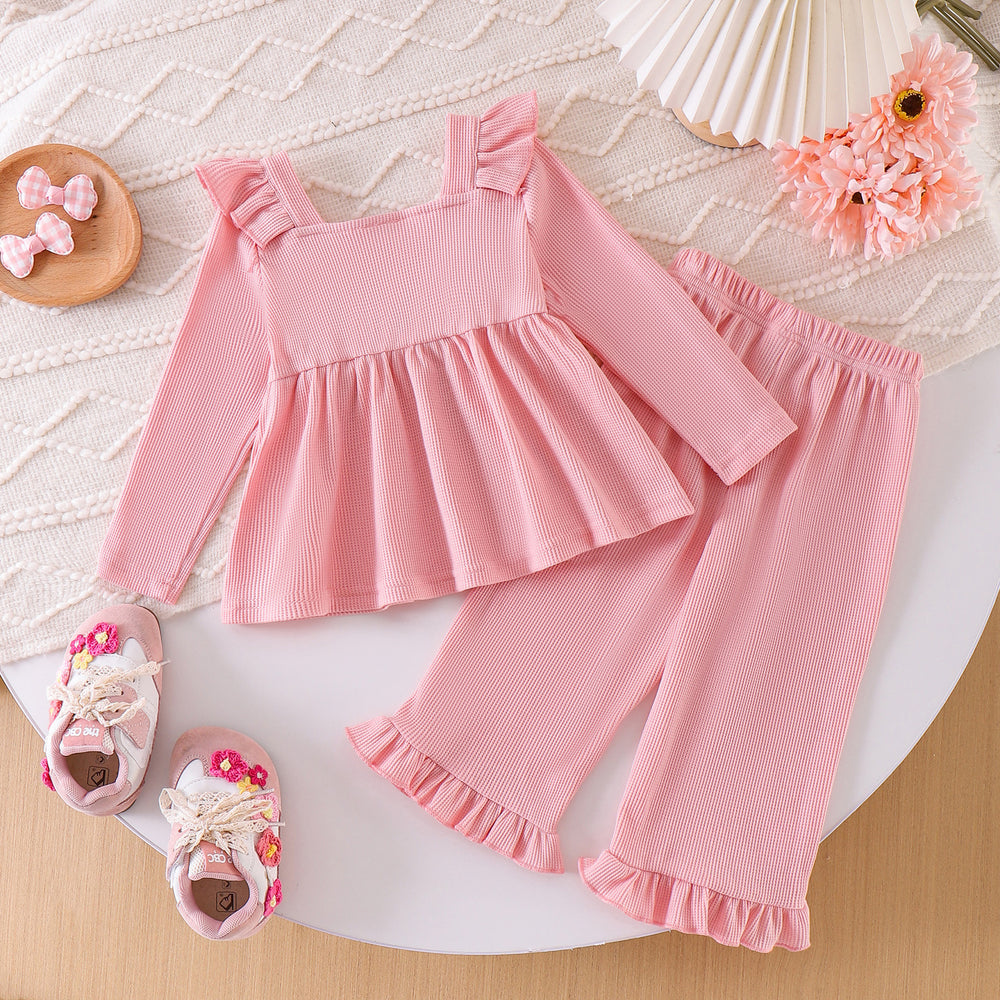 Baby clothing kids set children outfitlong sleevestops+pants baby children's clothing