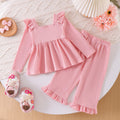 Baby clothing kids set children outfitlong sleevestops+pants baby children's clothing