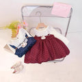 Girls' spring/autumn princess dress - stylish long sleeve cute bunny dress -  new polka dot dress