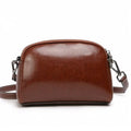 Tc genuine leather women's bag coin mobile phone bag 2025new arrival mahjong bag first layer cowhide single mini shoulder crossbody bag