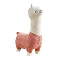 Extra large creative alpaca stool, accessible luxury animal stool, floor-standing handmade ornaments, scandinavian style shoe changing stool, festival