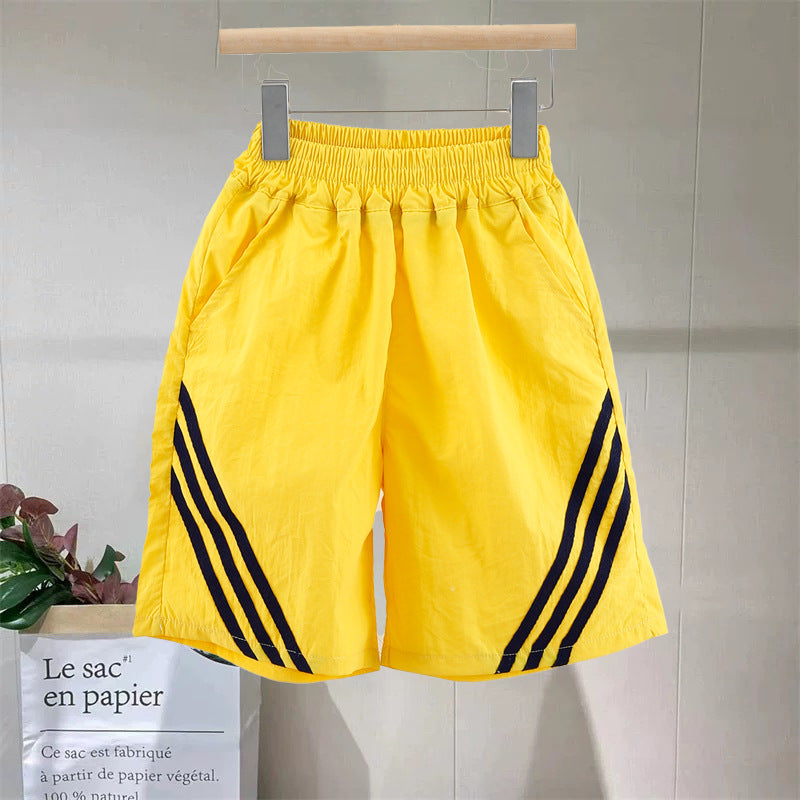 [so trendy] boys shorts summer thin style  new style children's boys summer clothes quick-drying half-length pants