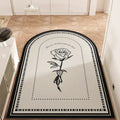 High-end doormat for entryway, home anti-slip floor mat,  new style, minimalist modern luxury, no-wash