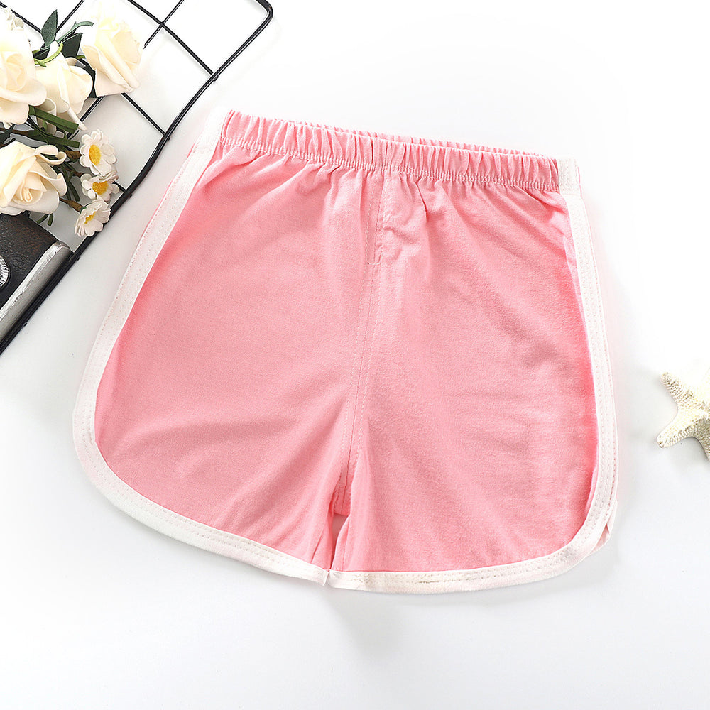 Summer kids' pure cotton shorts, baby pants, boys' and girls' all-cotton casual pants, toddler and child's undershirts - dropshipping available