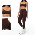 New  barely-there yoga set - spaghetti strap, beautiful back, activewear set for casual running and fitness - 6116
