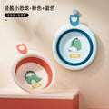 Collapsible kids' wash basin - portable newborn face wash basin - thickened plastic baby basin - household infant wash basin