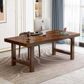Minimalist living room modern home desktop study table solid wood table executive desk writing desk computer desk extra thick office desk