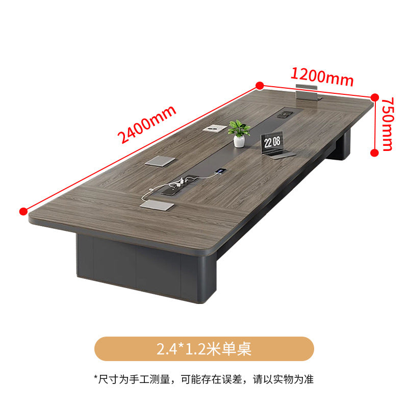 Saint li office conference table long table conference room table and chair combination bench table negotiation employee training table
