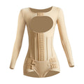 Phase 1 6-bone waist, abdomen and arm liposuction postoperative body shaping garment, chest binding, accessory breast ring suction, body shaping, pressure gathering and body shaping