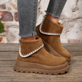 Women's suede birkenstock-style ankle boots - new autumn  collection - versatile british style, chunky platform, height increasing, plus size martin boots