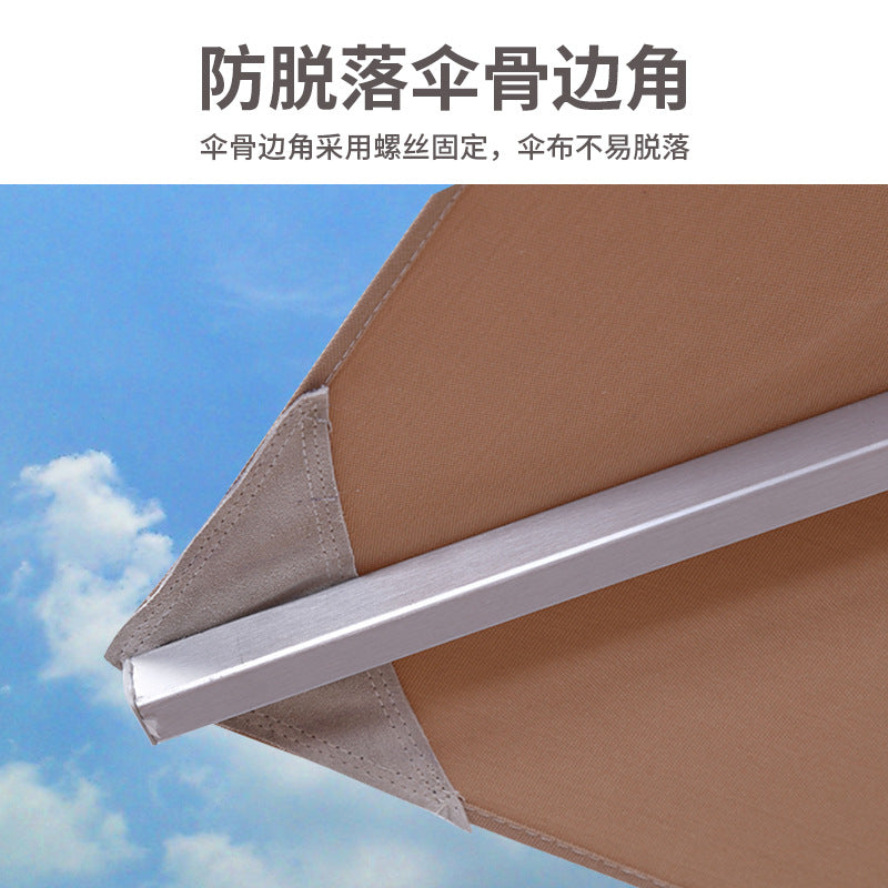 Export export model outdoor garden terrace hanging roman umbrella outdoor cafe parasol side column hanging umbrella