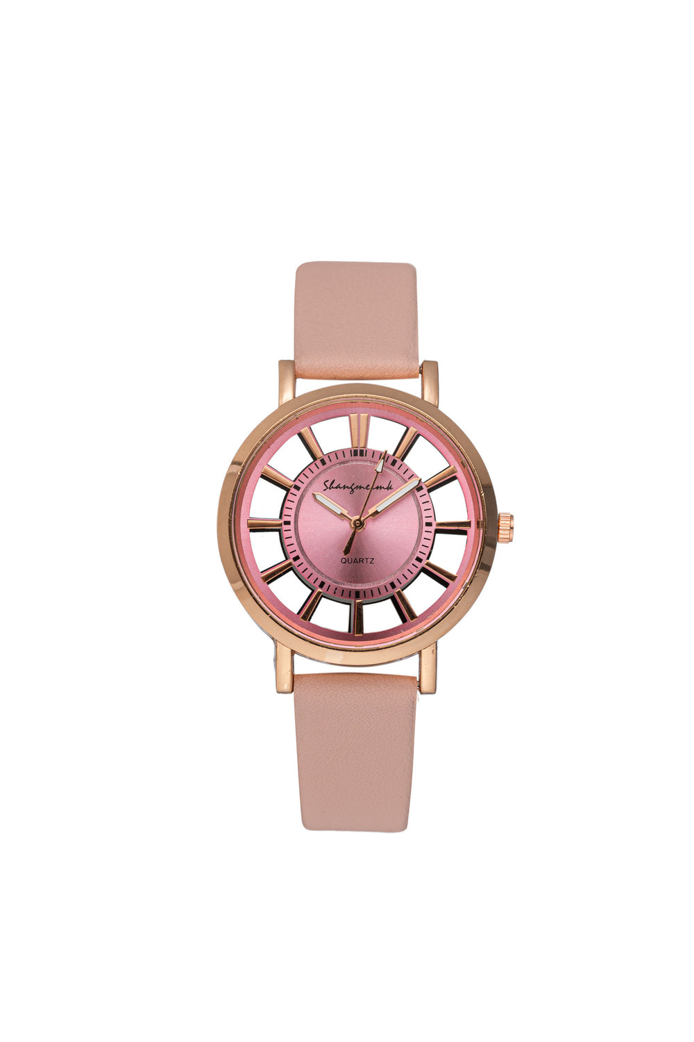 New arrivalexportcreativecut out8312 gear belt watch men's fashion quartz women's watch casual men's watch watch