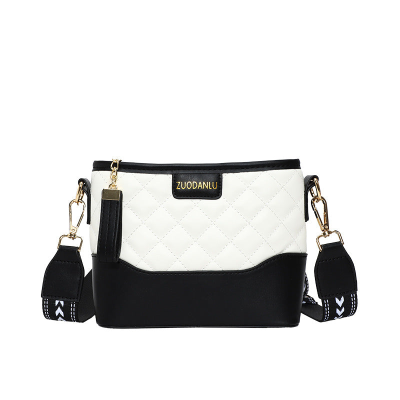 This year's trendy women's bags: 2025 new arrival, stylish diamond-quilted embroidered shoulder bag, versatile and elegant crossbody bag, dropshipping available