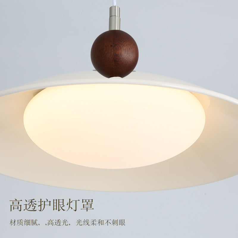 Full spectrum flying saucer restaurant light antique three-head chandelier atmospheric bar designer lighting surprise quiet wind study light