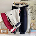 Customization link supports oem and odm. trendy drawstring sweatpants for kids and teens, perfect for autumn