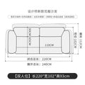 Petal fabric sofa italian designer model room special-shaped normcore houseaccessible luxury classy corner sofa combination