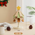 Christmas tree silicone insulation mat, a tree creative coaster, anti-scalding, foldable placemat, for home pot holder, daily use ornaments