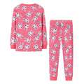 foreign trade supply easter all-print pink rabbit girl home wear suit