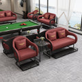 Accessible luxury billiard hall sofa billiard room viewing chair competition special booth watching the game new arrival high-end table and chair combination