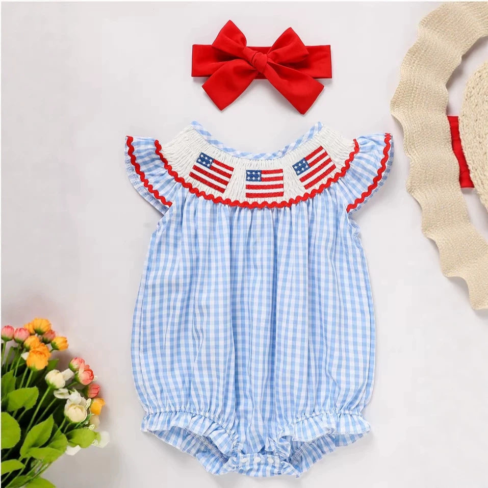 Baby cute independence day onesie