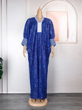 foreign trade african women's clothing plus sizeembroidered long skirt robe   lacedressin stock