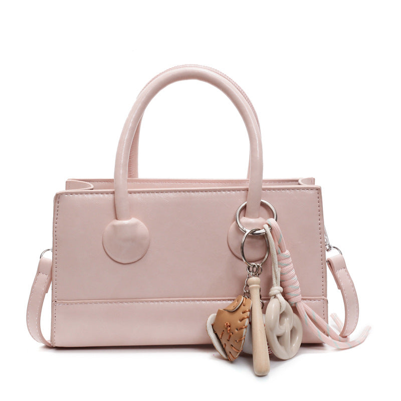 Cross-border high-end portable small square bag 2025 new fashion versatile shoulder bag simple versatile niche messenger bag